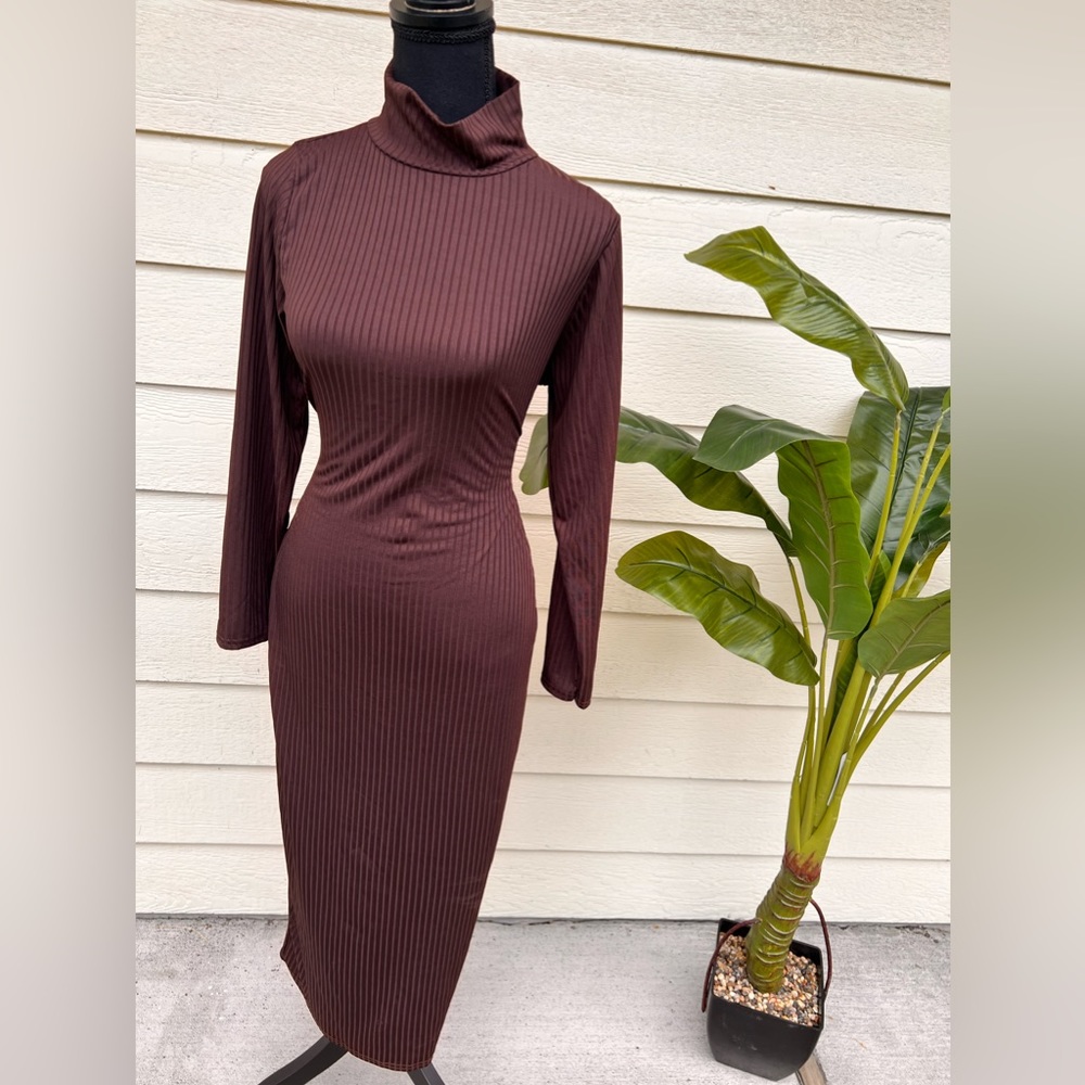 Boohoo midi dress, size L, New